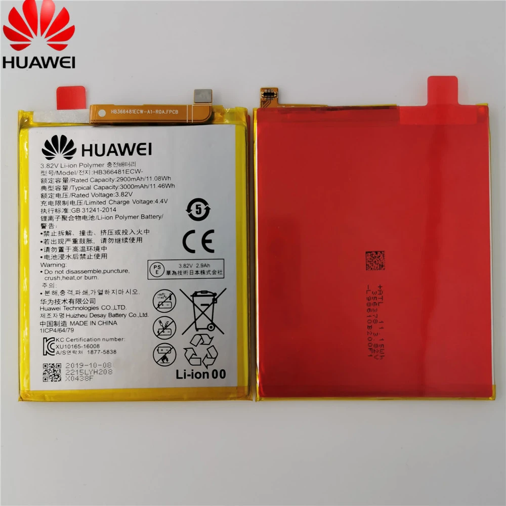 Сменный аккумулятор HB366481ECW для huawei Honor 9i P10 Lite P20 Lite G9 Honor 7C 7A Enjoy 7S 8E Nova Lite GT3 Nova 3E