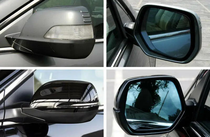 Fit For Honda CRV 2012 2013 Black Rearview Mirrorsa Left Side Mirror Assembly(9 Wire