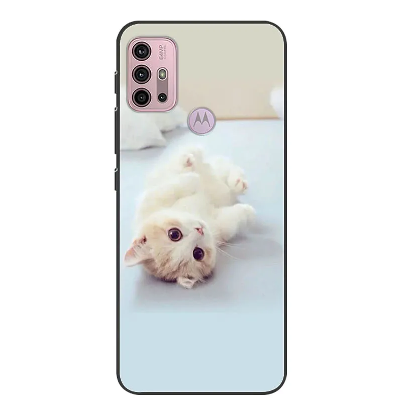 Fashionable Soft Silicone Back Cover Phone Case - Fits 6.5'' Models