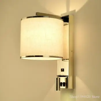 

Modern Simple Atmosphere Hotel Art Wall Light Metal Wall Sconce Lamp Outdoor Wall Sconce Lighting Decor Home Loft Wall Lamp