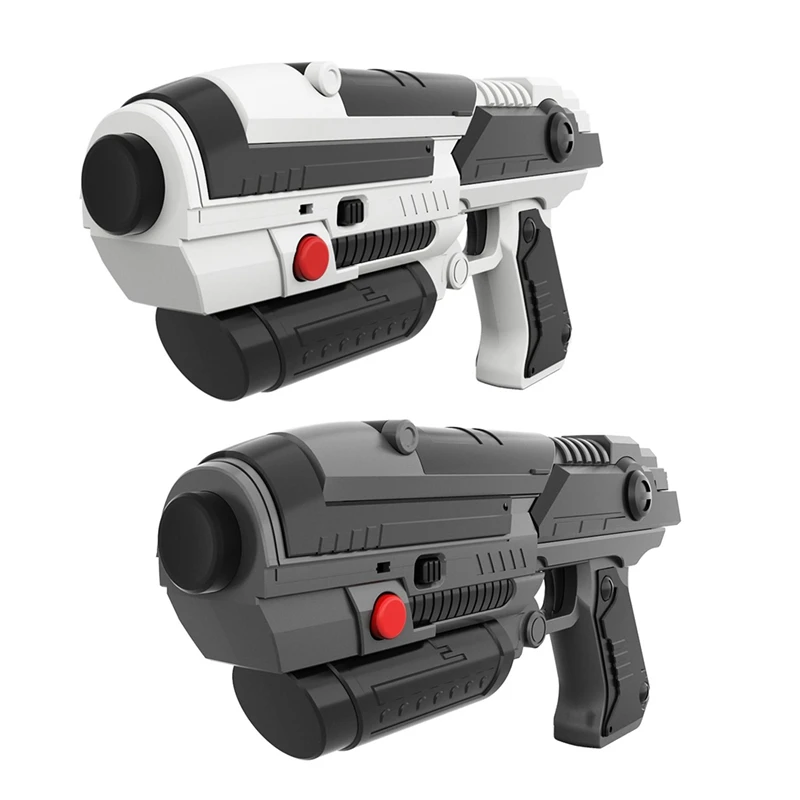 2pcs VR игра AR пистолет стрельба игры смартфоны Bluetooth управление игрушка для IOS Android воздушные пушки-черный+ белый и черный+ серый
