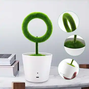 

Desktop Air Purifier 5V Mini Artificial Bonsai Design Negative Ions Purifier Portable Air Lonizer Home Office Nice Decor