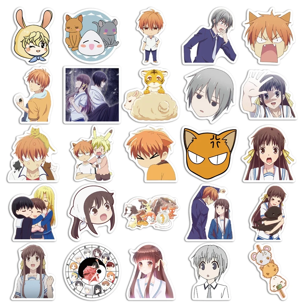 Fruits Basket 2019 Characters Anime Sticker Set GE-55838 