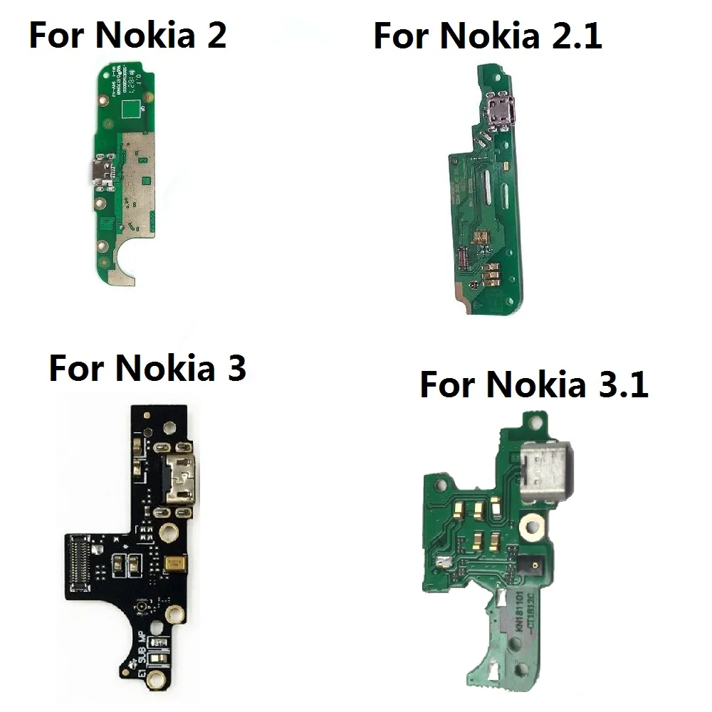 Для Nokia 2/2.1/3/3.1/3.1 Plus/5/5.1/6 2017/6 2018/7/7 1/7 Plus/8/X5/X6/X7 порт для зарядки гибкий кабель