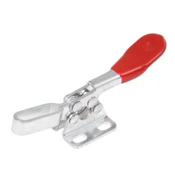 

New 27Kg Short Bar Flanged Base Horizontal Toggle Clamps (4 Pieces)