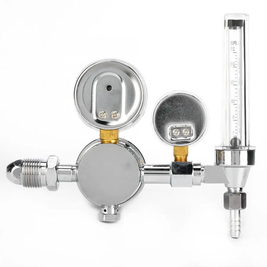 Pneumatic Tools Argon Gas Regulator Pressure Reducer G5/8 CGA580 Outlet Adjustable Pressure Gas Pressure Measurement