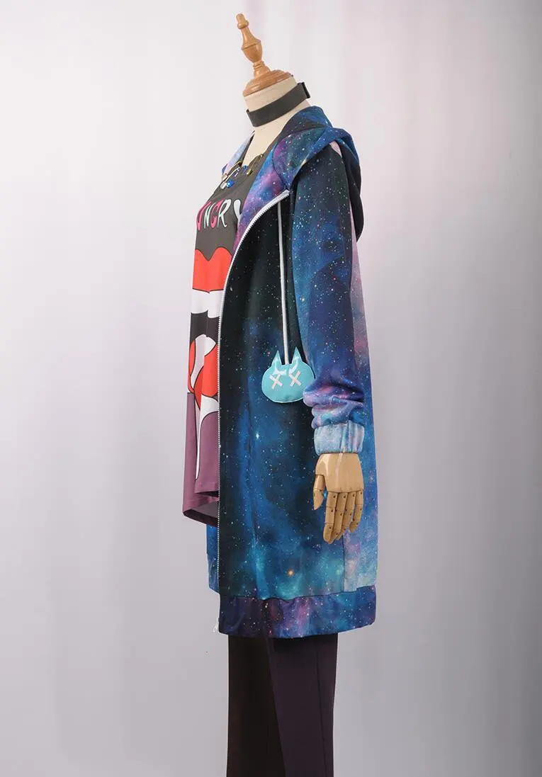 Игра Bad Wolf Ookami Iida Rintarou Хэллоуин Рождество Печатный модный костюм для костюмированной игры Хэллоуин костюм для взрослых