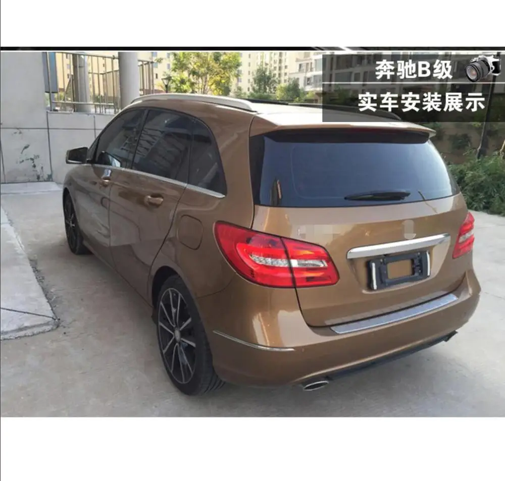 Для Mercedes-Benz B-Class B200 B180 B260 2011- алюминиевый сплав верхние Рейлинги на крышу стойки Боковые Решетки отделка отделки