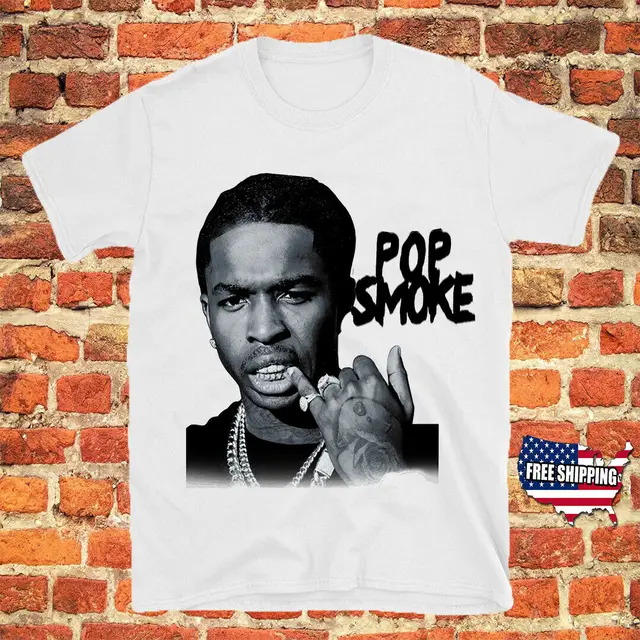 Pop Smoke X Vlone Ny City White T-Shirt 1