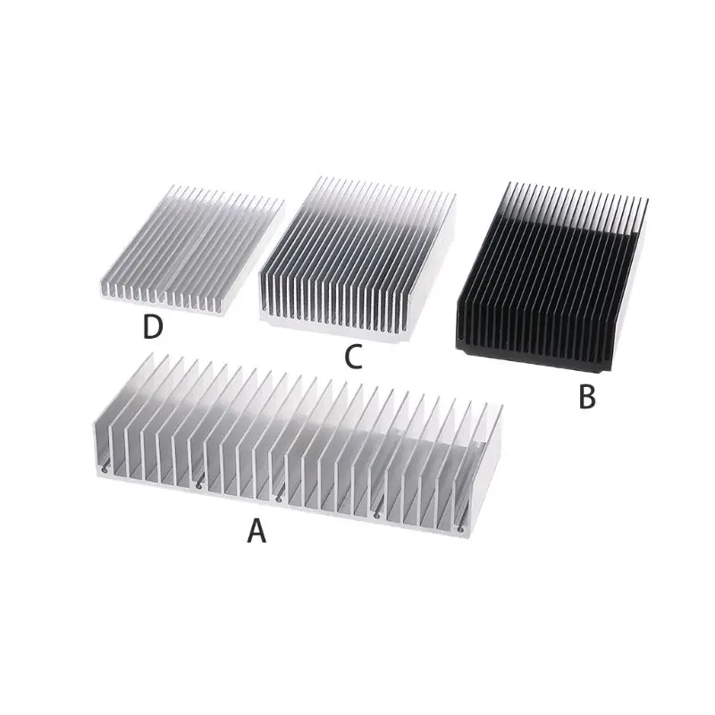Extruded Aluminum Heatsink For High Power LED IC Chip Heat Sink Cooler Radiator