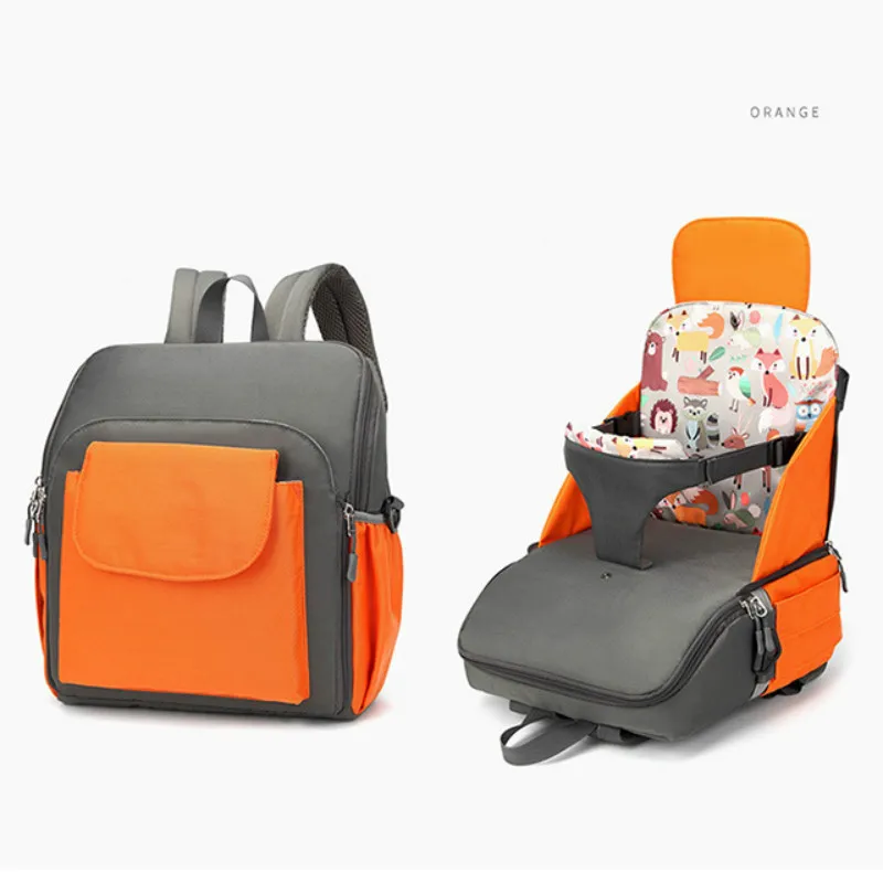 Детский портативный органайзер для автомобильного сиденья, многофункциональная сумка для стула - Цвет: 3 points