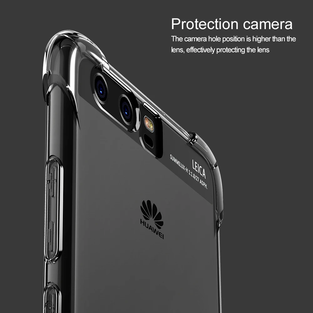 Для huawei Y3 Y5 Y6 Y7 Y9 Pro противоударный прозрачный подушка безопасности для мягкий TPU чехол для HONOR 5X 6X 6C 7A 7C 7X 8X 8C 8A 9 10 20 LITE