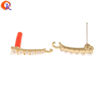 

Cordial Design 100Pcs 4*19MM Jewelry Accessories/Hand Made/Earring Findings/Stick Shape/Imitation Pearl/DIY Making/Earrings Stud