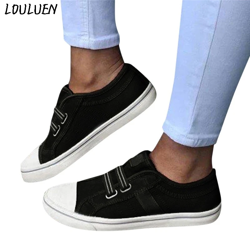 Сандалии LOULUEN 2019 женские летние повседневные туфли с круглым носком плоские