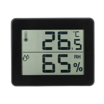 

Resettable Weather Station Climate Control Digital Portable Home Gauge Temperature Humidity Meter Measuring Electronic Indoor