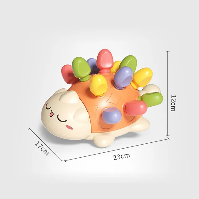 6-24 Months Baby Toys Matching Sorter toy Hedgehog Sorter Toy Kids Stacking Toys Toddler Montessori Toy Interactive Game Gift 5