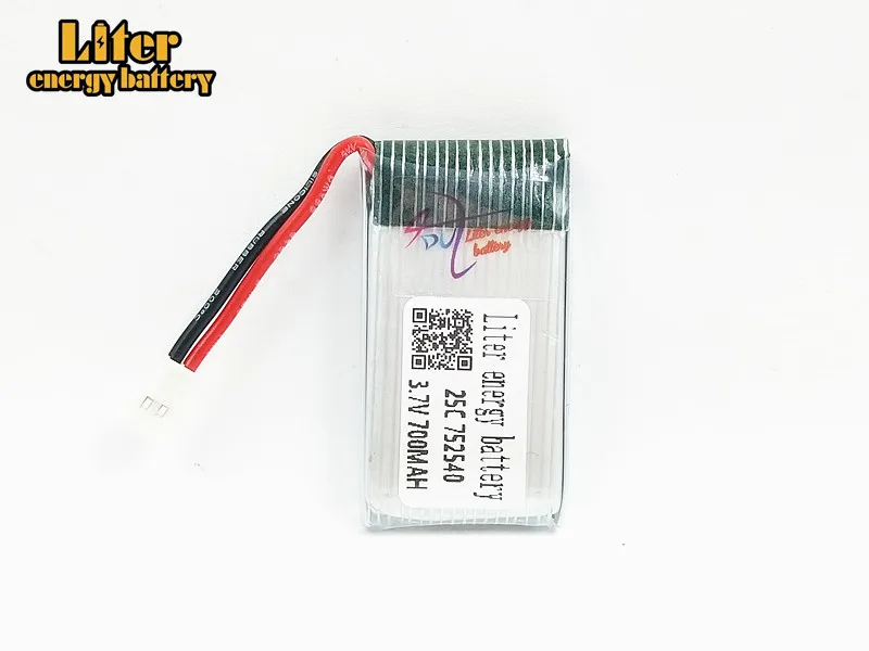 3,7 V 700 мА/ч, X5C X5SC Tanco M68 chengxing CX-30 Квадрокоптер 3,7 V 700 мА/ч, 752540 25c
