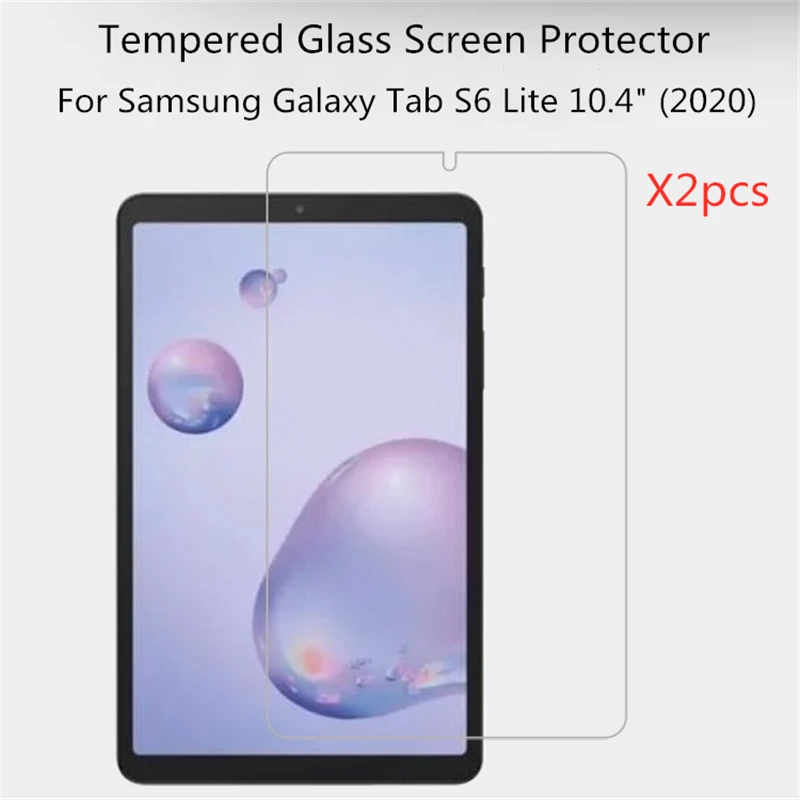 2 шт.2020 0 3 мм 9H Защитная пленка для экрана Samsung Galaxy Tab S6 Lite 10 4 P610 P615 Закаленное стекло