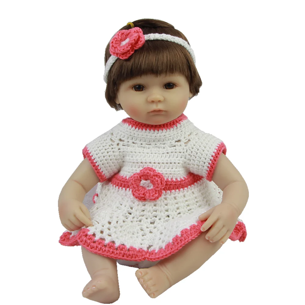 Одежда для кукол D208 17 дюймов кукла Bebe Reborn куклы аксессуары для девочек Реалистичная кукла реборн мода мальчик новорожденный младенец