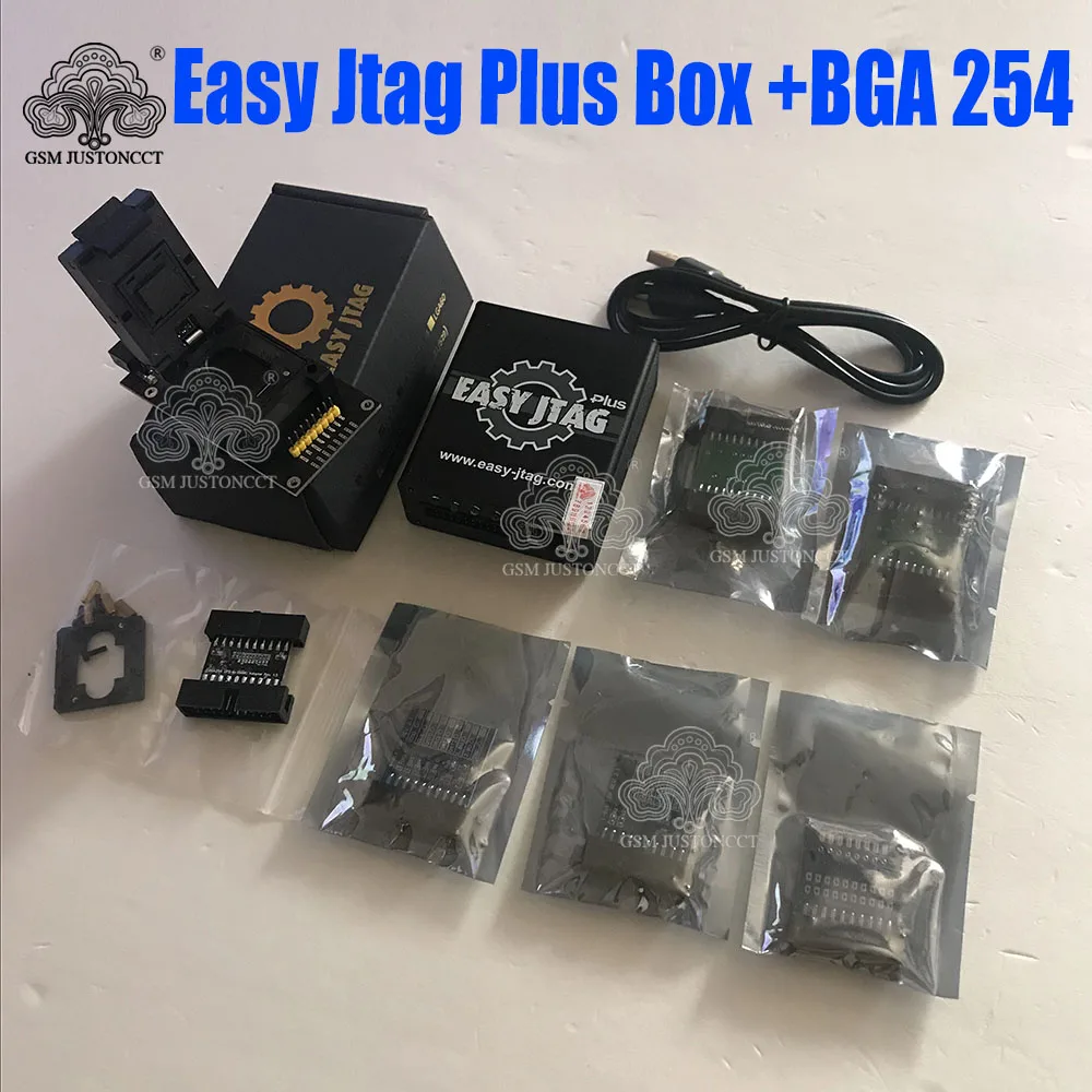 Z3x Easy Jtag Plus 박스 세트, UFS BGA 254 어댑터, 원본, 새..