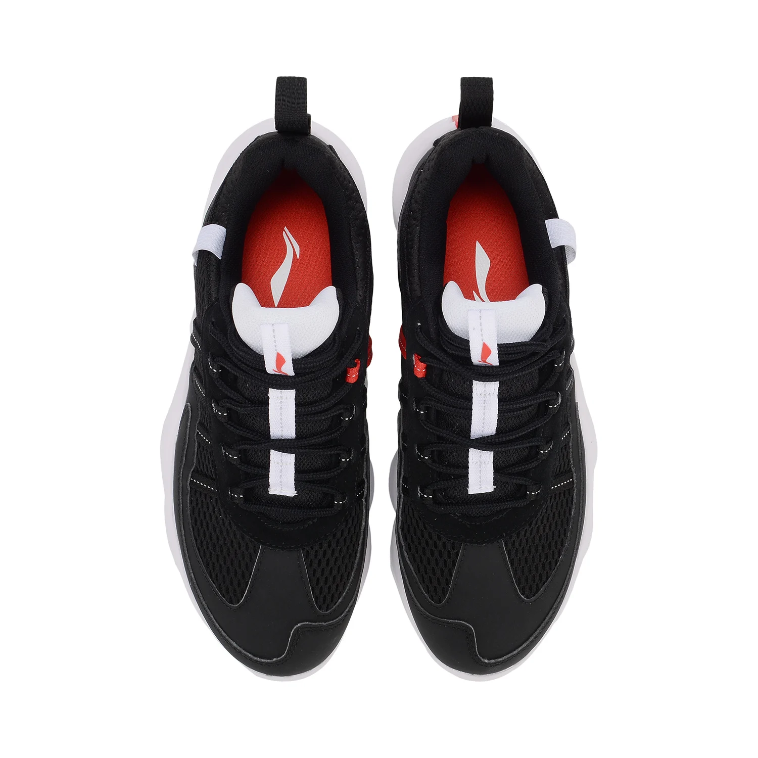 Li-Ning/Мужская обувь для тренировок с усиленной подушкой; светильник; удобная дышащая спортивная обувь с подкладкой; кроссовки; AFJP021 YXX063