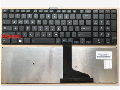 Английская клавиатура для Toshiba Satellite C50 C50D C50-A C50-A506 C50D-A C55 C55T C55D C55-A C55D-A Клавиатура