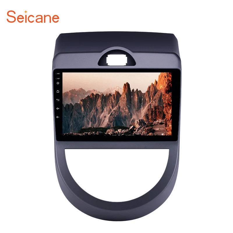 Автомагнитола Seicane для Kia Soul 2010 2013 HD сенсорный экран GPS Bluetooth 9 дюймов Android 8 1 с Wi Fi USB