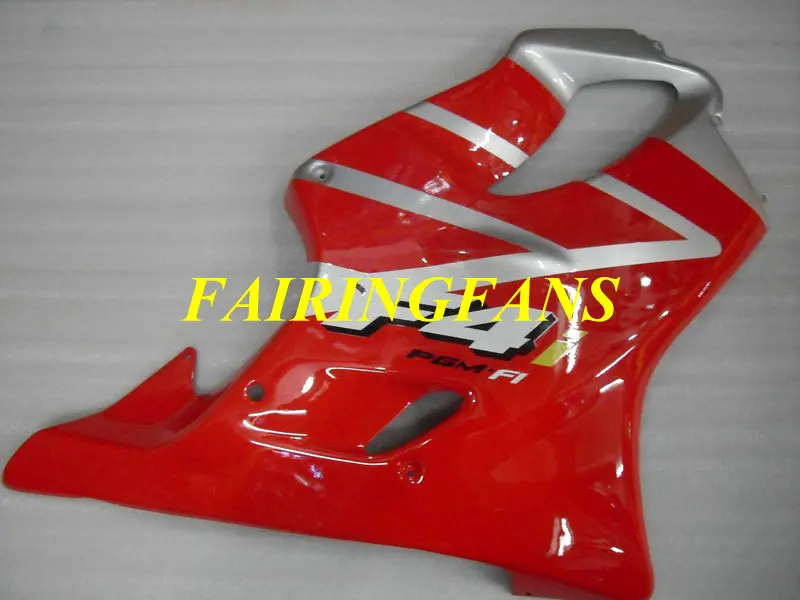 Инжекторный комплект для HONDA CBR600F4I 01 02 03 CBR600 F4i 600F4I 2001 2002 2003 Горячий красный Обтекатели на кузов+ подарки HV278