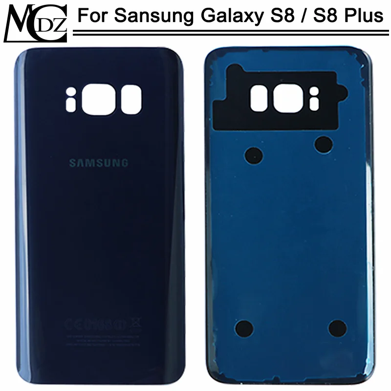 10 шт., новинка, чехол для батареи S8, для samsung Galaxy S8, G950/S8 Plus, S8+ G955, задняя крышка, заднее стекло, дверная панель, корпус, чехол