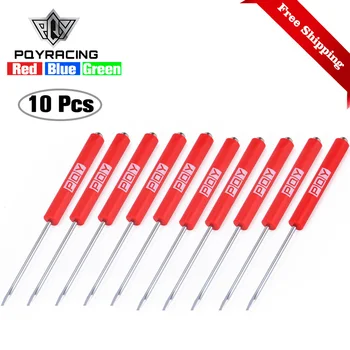 

Free Shipping 10Pcs Mini Tops And Pocket Clips Pocket Screwdriver Strong Magnetic Slotted Screwdriver GJ001-QY
