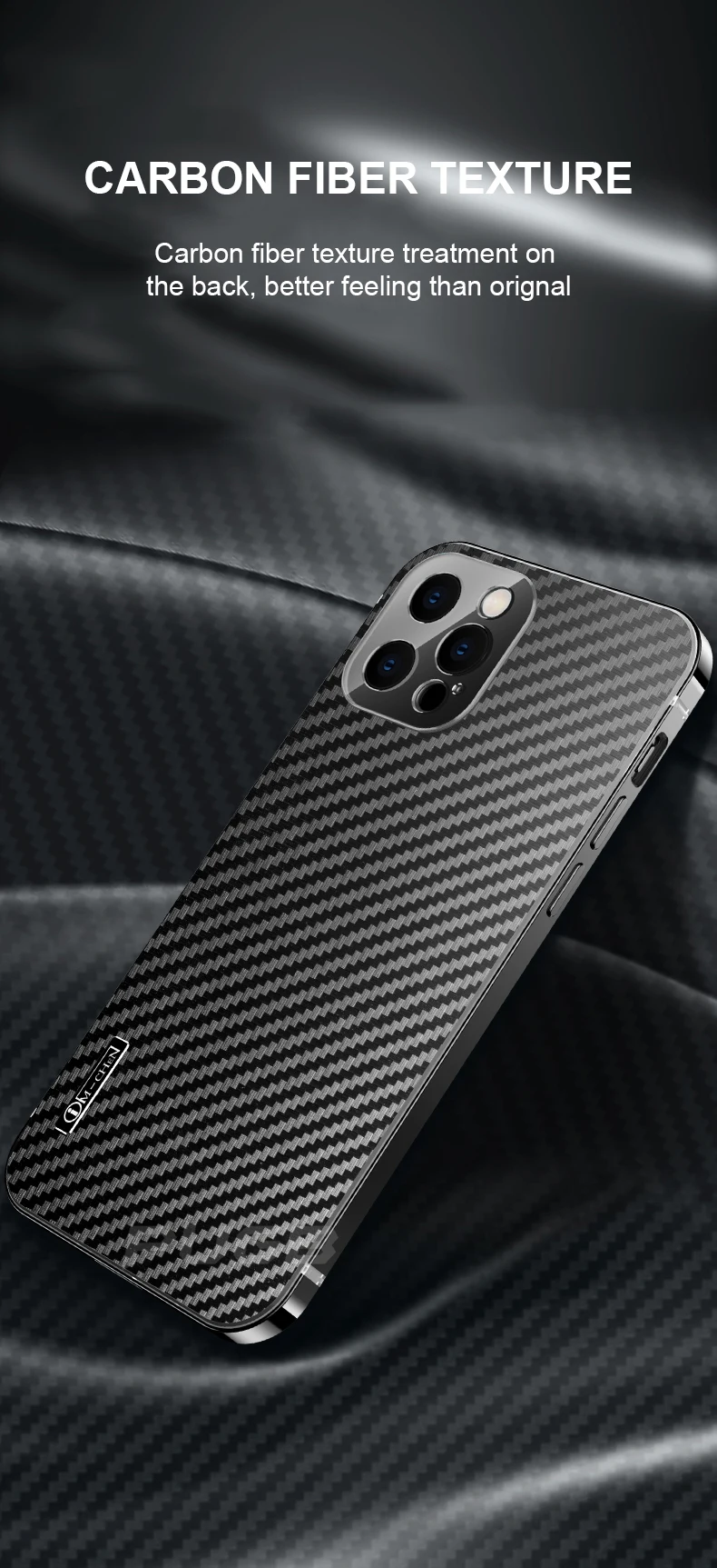 Luxury Titanium Metal Bumper Carbon Fiber Case For iPhone 12 13 Pro Max 13pro 12pro Ultra Thin Shockproof Lens Protection Cover iphone 12 pro max leather case