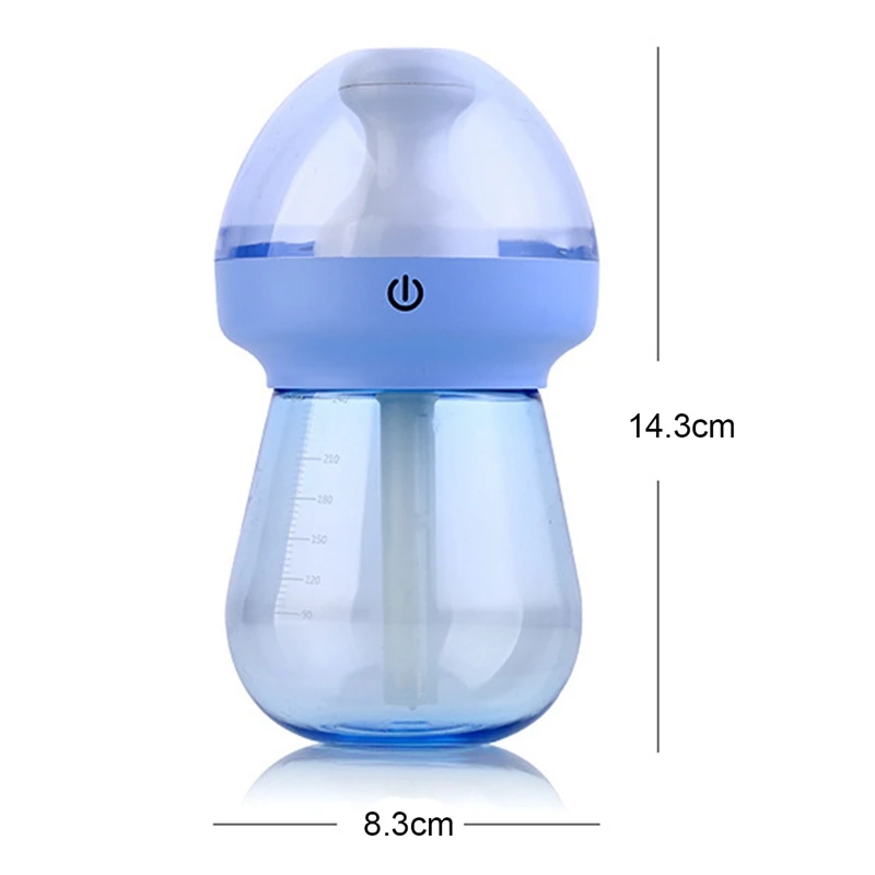 Красочный люминесцентный Автомобильный увлажнитель воздуха с полимерным распылителем