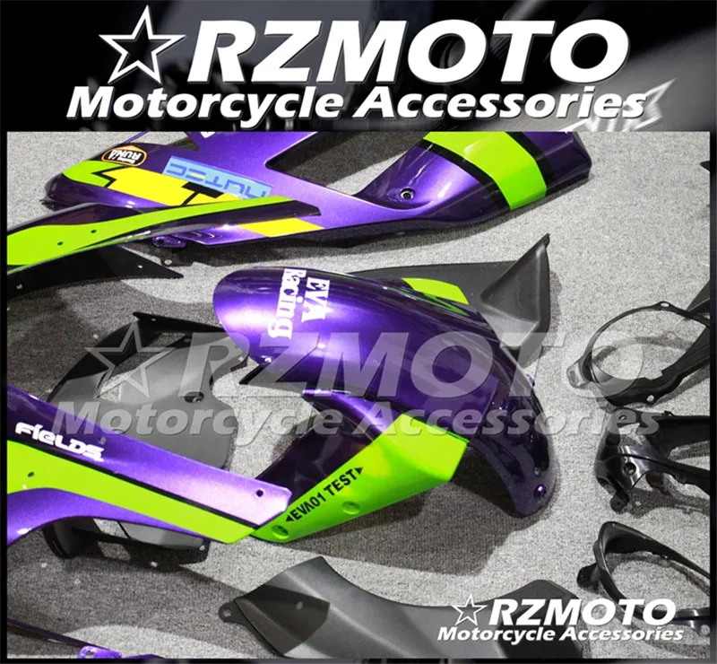 Мотоциклетный обтекатель abs Подходит для Kawasaki ZX6R 636 ZX-6R 2007 2008 корпусные детали пресс-форм Магазин № 0283