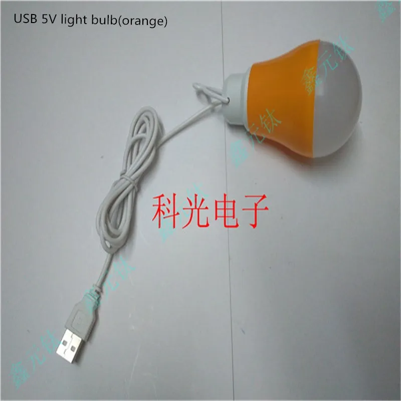 5W USB led light bulb white lighting 5V highlighted Convenient lamp Portable power bulb Field emergency lamp 2pcs/lot