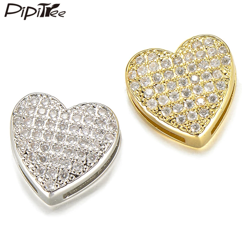 Slider Bracelet Jewelry Making Slider Charms Bracelets Heart Slider