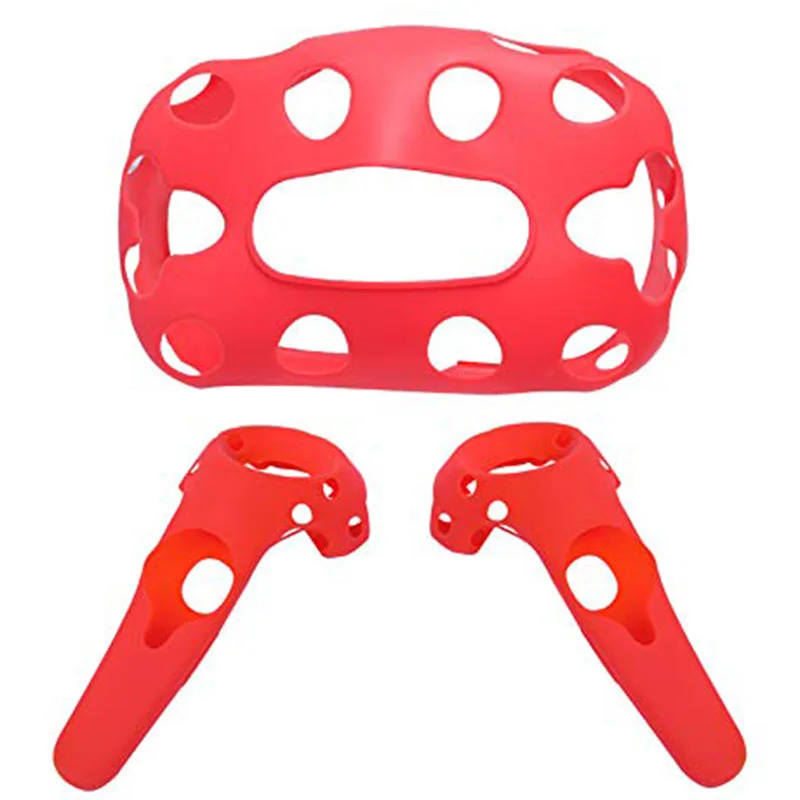 

for HTC VIVE PRO VR Silicone Case Virtual Reality Headset Helmet Controller Handle Case Cover Shell for Htc Vive Pro VR Glasses