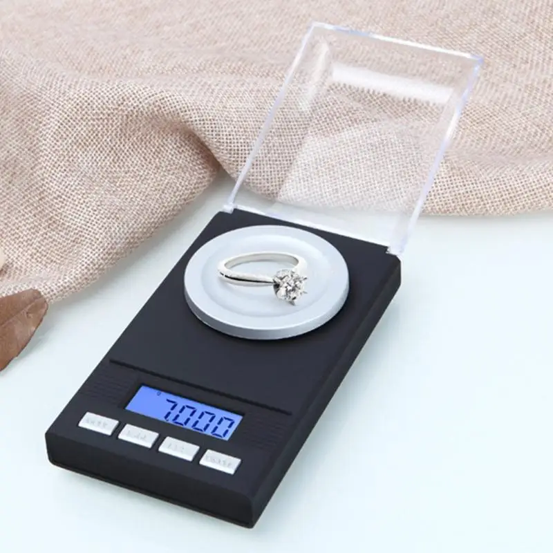 Pocket Digital Scales 0.001g 50g Jewellery Gold Weighing Mini LCD Electronic New 