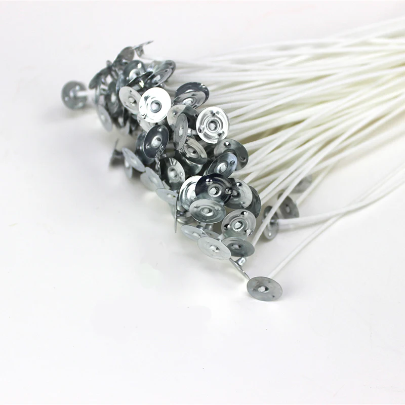 100pcs/Bag Candles Wicks 2.6/8/9/15/20cm DIY Pure Cotton Core Smokeless Wicks Candle Making Birthday Christmas Decoration Tools 100pcs/Bag Candles Wicks 2.6/8/9/15/20cm DIY Pure Cotton Core Smokeless Wicks Candle Making Birthday Christmas Decoration Tools