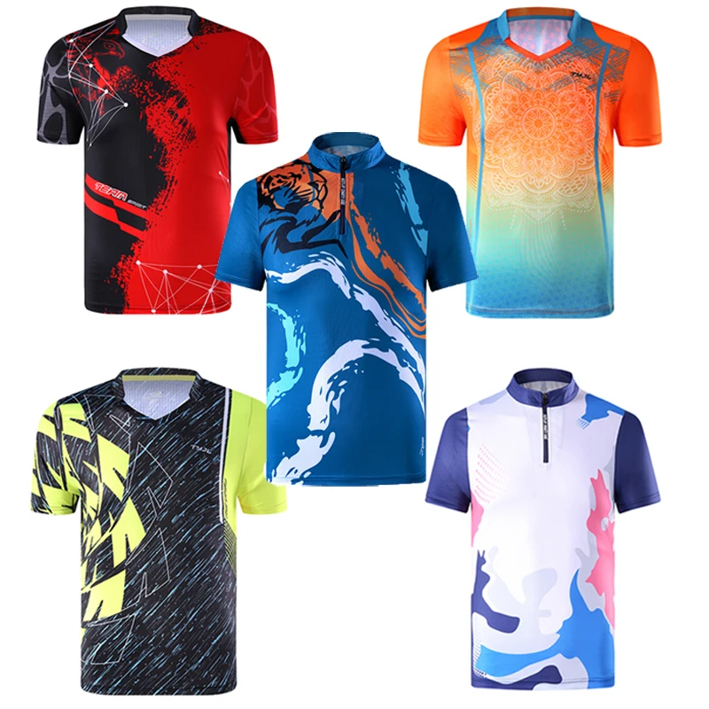 2021 New Tennis Sports Shirts Men Women 