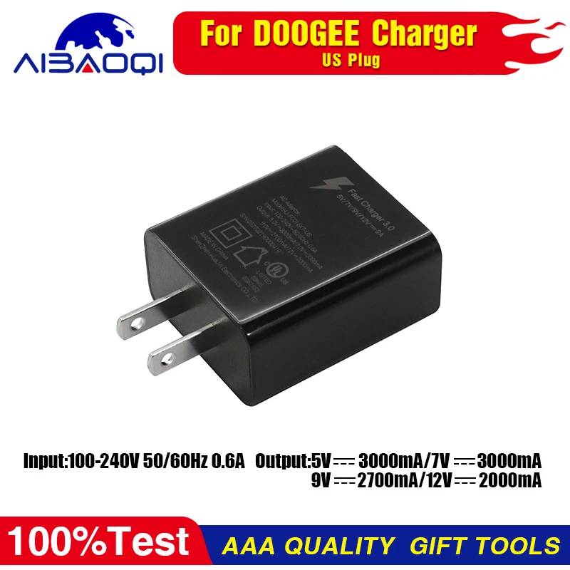 Новый оригинальный зарядный адаптер для телефона Doogee S60/S60 Lite/S70/S70 Lite/S80/S80 Lite |