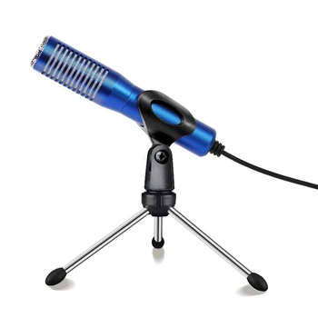 

Driver-Free USB Microphone Game Condenser Microphone with Stand for Gaming Conference Computer YouTube