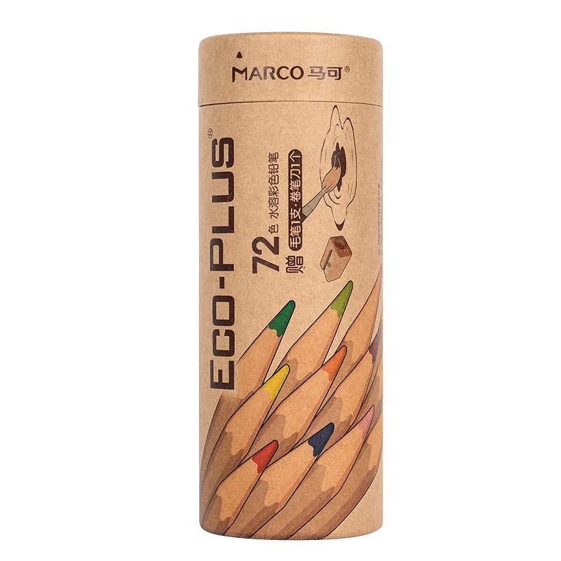 Online Marco 6100 6120 Öl Wasser Löslich Farbe Holz Bleistift Anfänger Lernen Kunst Professionelle Malerei Rohr Verpackung