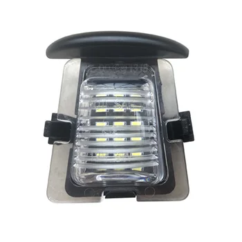 

Parts License Plate Light For Jeep Wrangler JK JKU 07-18 6000K White 18SMD Lamp