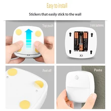 

Night Lamp with Motion Sensor LED Night Lights Batteries Small Nightlights Lamp for room Corridor Pathway Closet Kids Bedroom