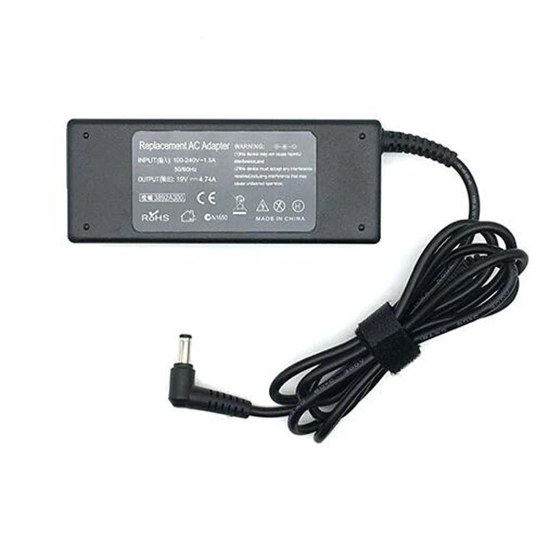 19V 4.74A 90W Universal AC Power Supply Adapter Battery Charger for Asus  K53SD K53SE K53SJ K53SN K53TA Laptop with Power Cable|charger rc|battery  charger 36vbattery charger 2 - AliExpress