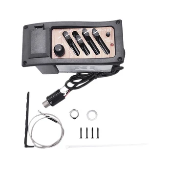 

Acoustic Guitar Pickup Eq Equalizer Guitar Pickup Active Piezoelectric Pickup