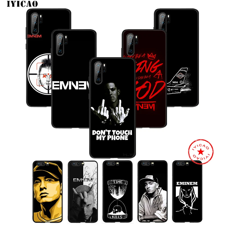 IYICAO Eminem 8 Mile мягкий чехол для huawei P30 P20 P10 P9 P8 2017 2016 2015 P Smart Z Plus 2019 mate 20 10 Lite Pro Mini |