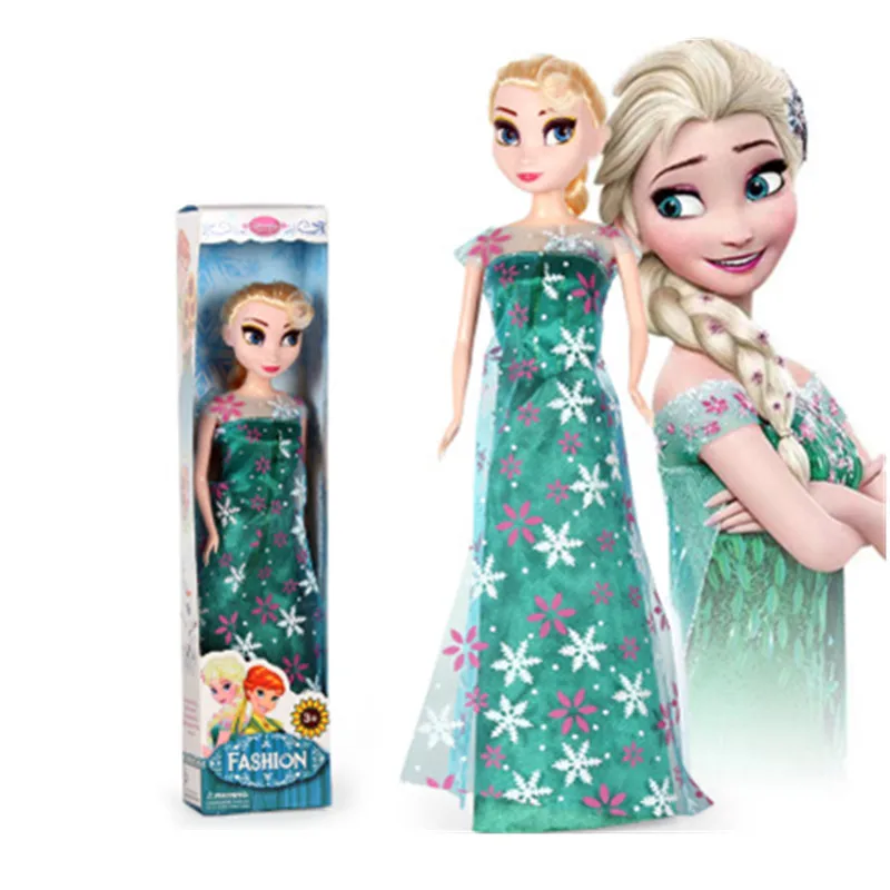 Disney кукла холодное сердце принцесса Анна Принцесса Аиша Barbbie с изящным кукольным