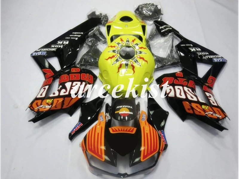 Литьевая Форма ABS мотоцикл обтекатели комплект подходит для CBR600RR F5 13 14 15 16 17 CBR600 2013 тела набор PATA