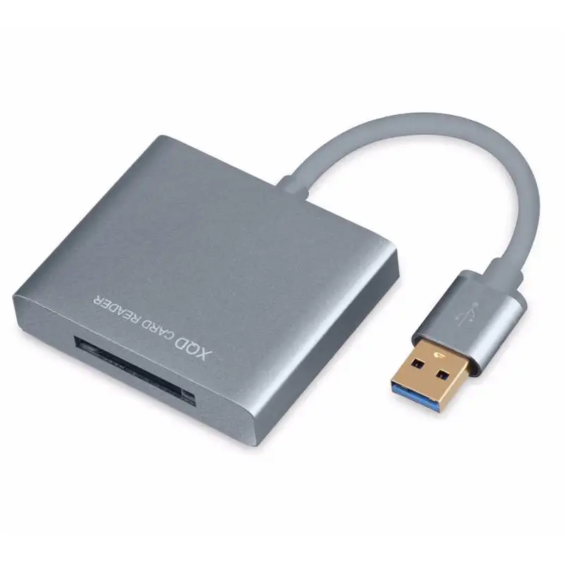GRAY USB3.0 XQD кард-ридер XQD 2,0 USB 3,0 Камера xqd кард-ридер адаптер Писатель 500 МБ/с - Цвет: GRAY